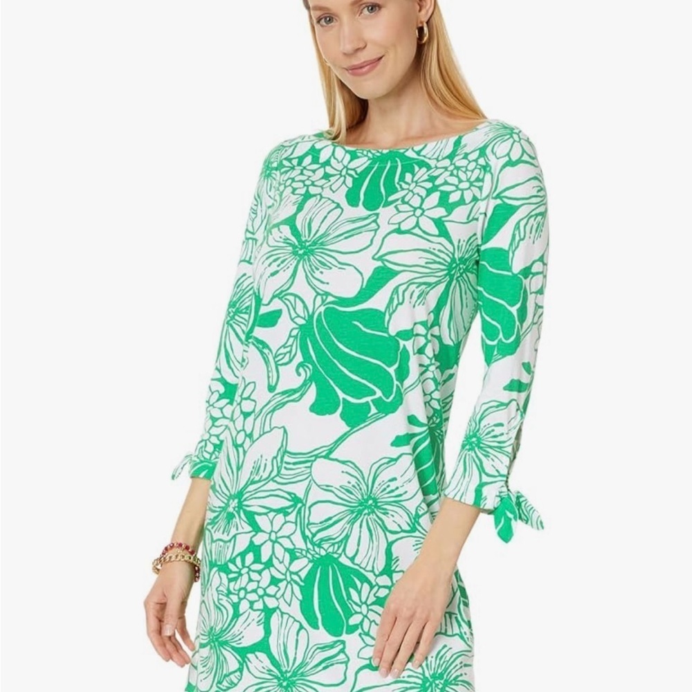 LILLY PULITZER Lidia 3/4 Sleeve Boatneck Dress